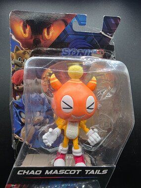 Sonic The Hedgehog 3 Chao Mascot Tails Figure Articulated Collectible Toy New In